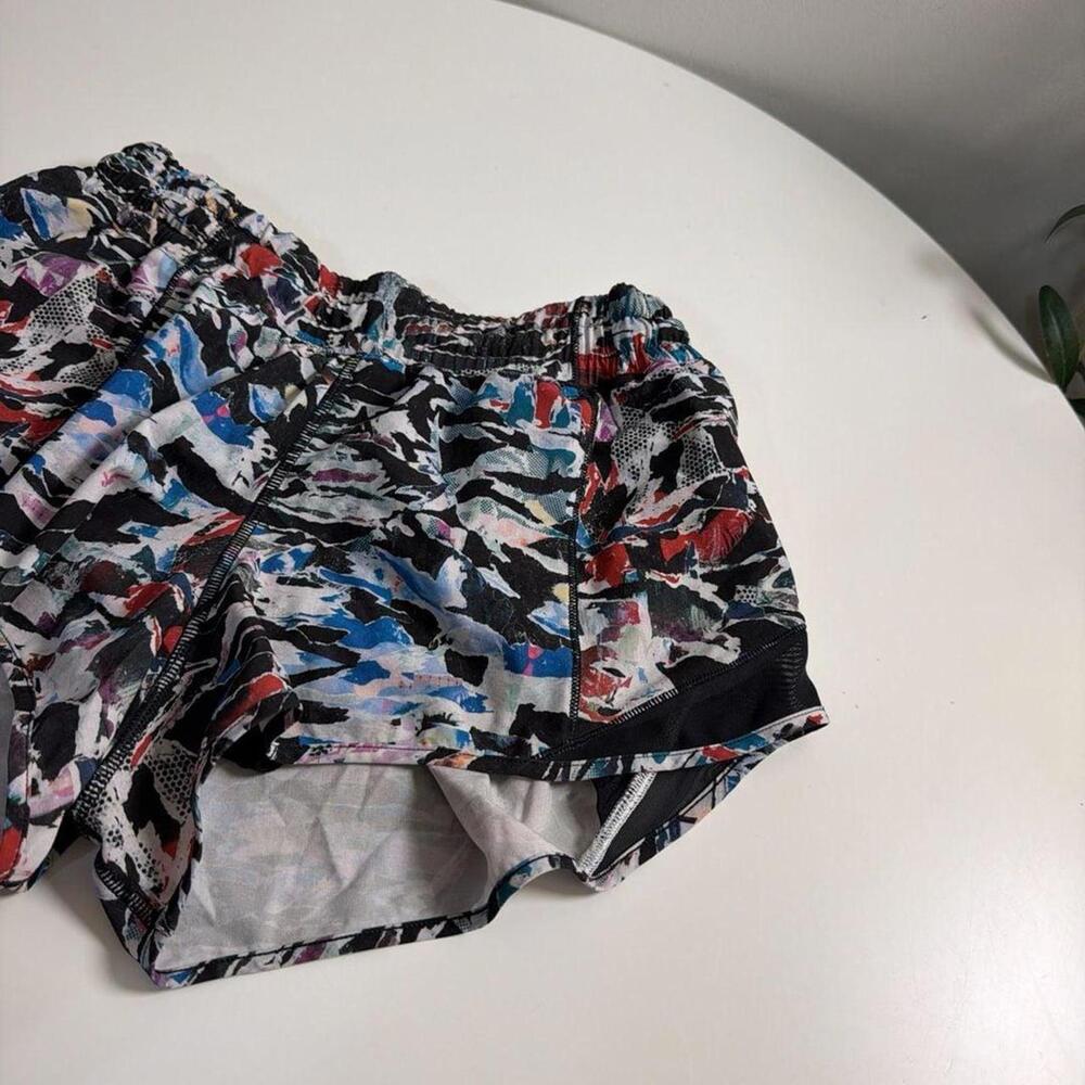 Abstract Pattern Athletic Running Shorts - image 4